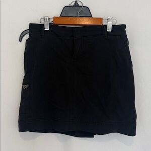 Athleta Black mini skirt/skort
